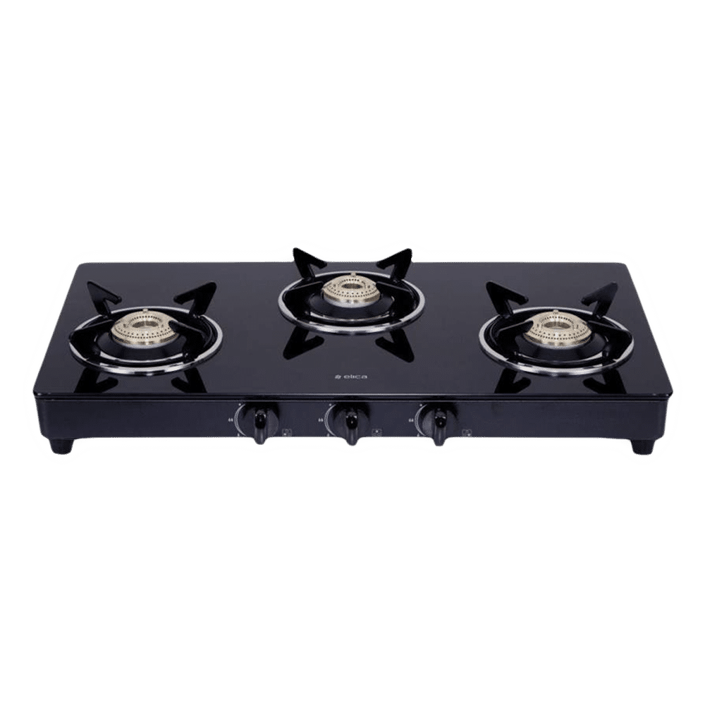 Elica 3 burner gas stove outlet price